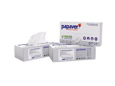 Khăn giấy đa năng cao cấp tiện lợi Papaver